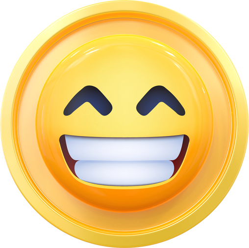 Haha emoji 3D icon